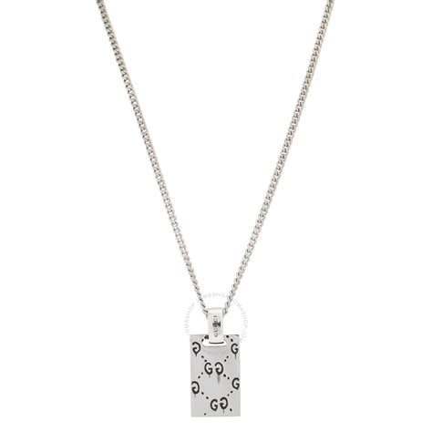 gucci ghost necklace nordstrom|gucci ghost pendant necklace in silver.